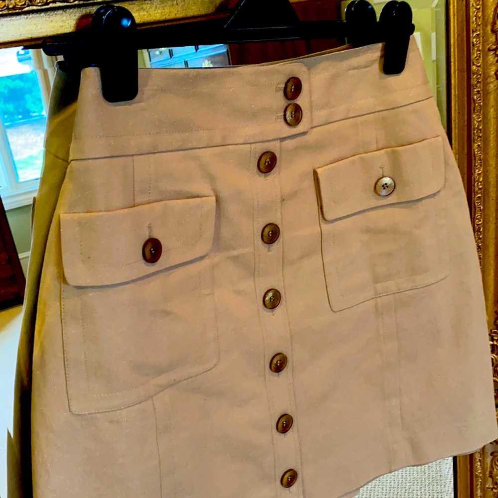 Cotton elastane skirt